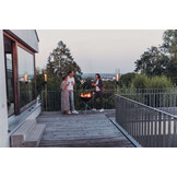 HÖFATS SPIN 120 SFEERLANTAARN – TAFELVUUR & DESIGNLAMP IN ÉÉN