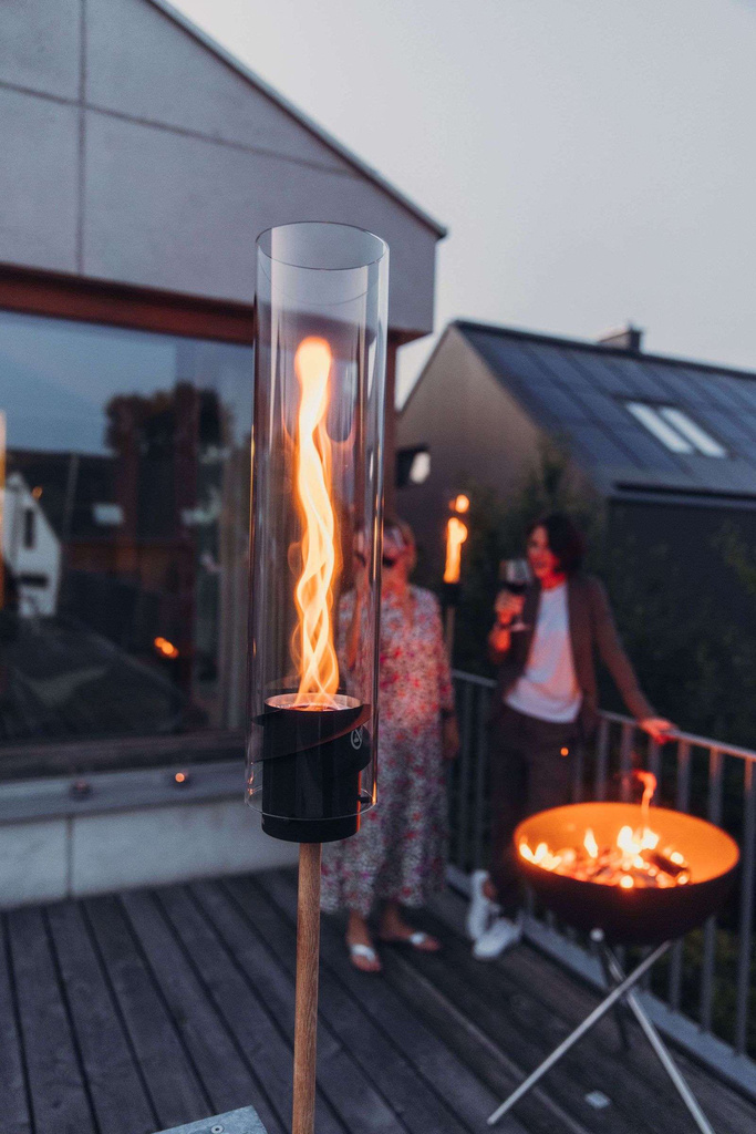 HÖFATS SPIN 120 SFEERLANTAARN – TAFELVUUR & DESIGNLAMP IN ÉÉN