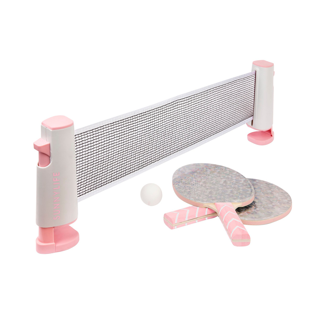 SUNNYLIFE OPBLAASBARE SPELLEN TAFELTENNIS SET HOLOGRAFISCH