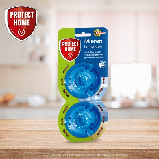 PROTECT HOME PIRON PUSHBOX MIERENLOKDOOS – INSECTENBESTRIJDING – 2 STUKS