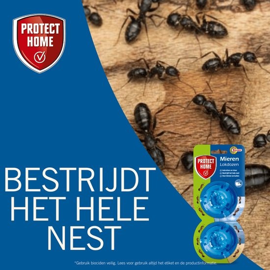 PROTECT HOME PIRON PUSHBOX MIERENLOKDOOS – INSECTENBESTRIJDING – 2 STUKS