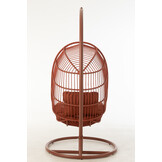 J-LINE HANGSTOEL EGGA STAAL/TOUW ROOD