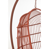 J-LINE HANGSTOEL EGGA STAAL/TOUW ROOD