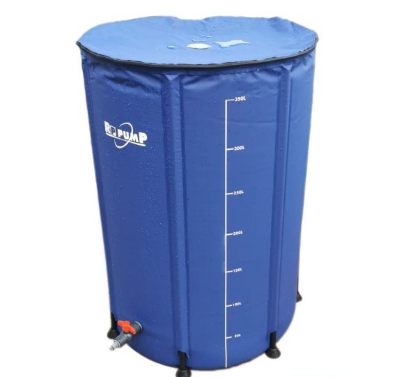 RP PUMP OPVOUWBAAR WATERVAT BLAUW – 380 LITER