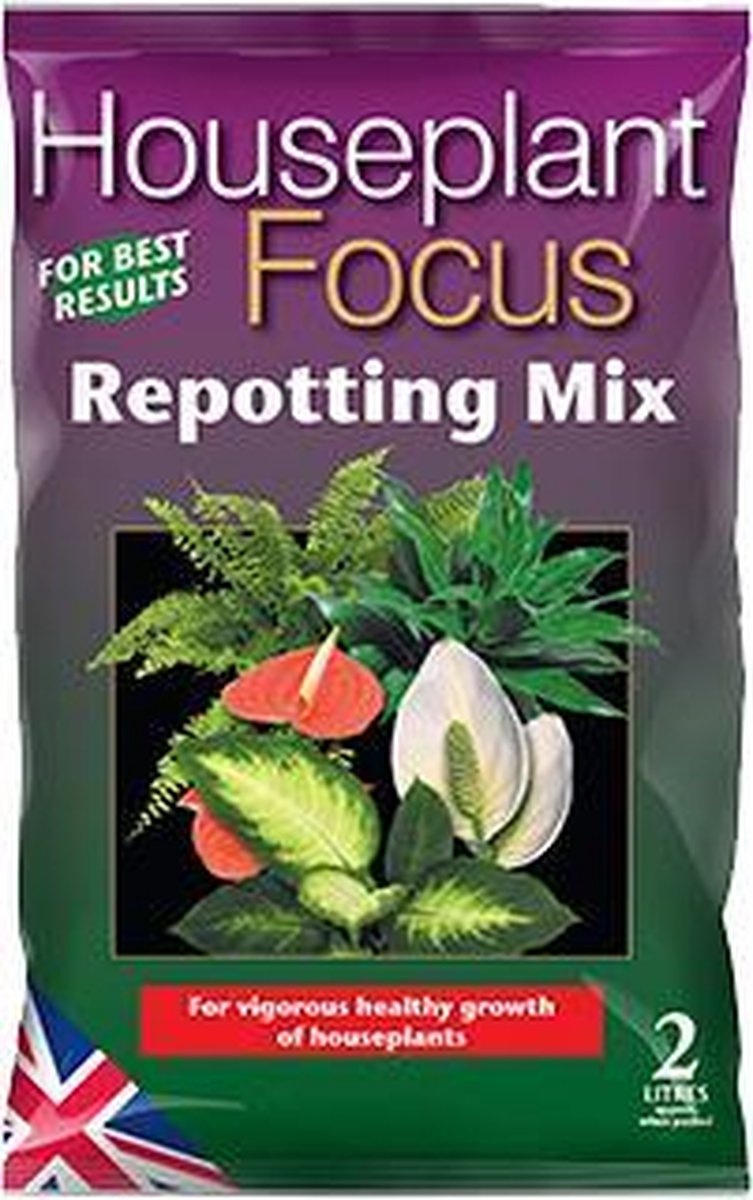 GROWTH TECHNOLOGY HOUSEPLANT FOCUS REPOTTING MIX - 2 LITER
