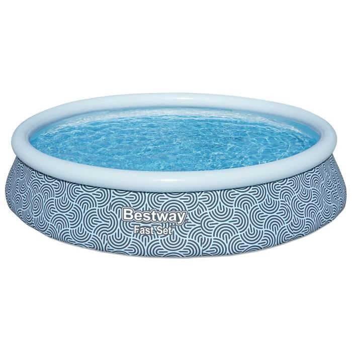 BESTWAY OPBLAASBAAR ZWEMBAD ROND 396 X 84 CM