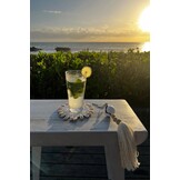 BAZAR BIZAR SEAGRASS SHELL ONDERZETTER WIT