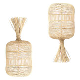 BAZAR BIZAR THE DUMPLING FLOOR LAMP / PENDANT NATURAL M