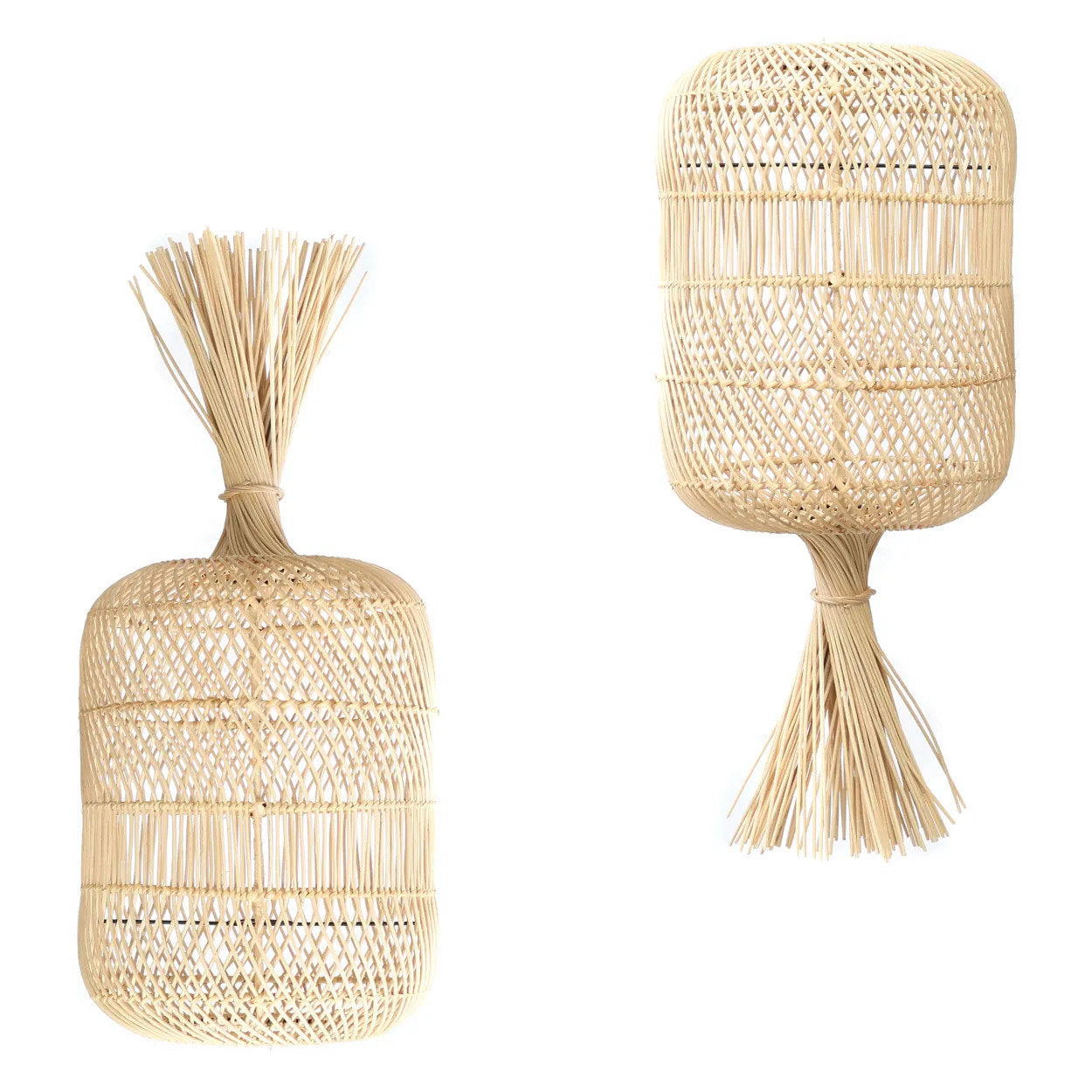 BAZAR BIZAR THE DUMPLING FLOOR LAMP / PENDANT NATURAL M