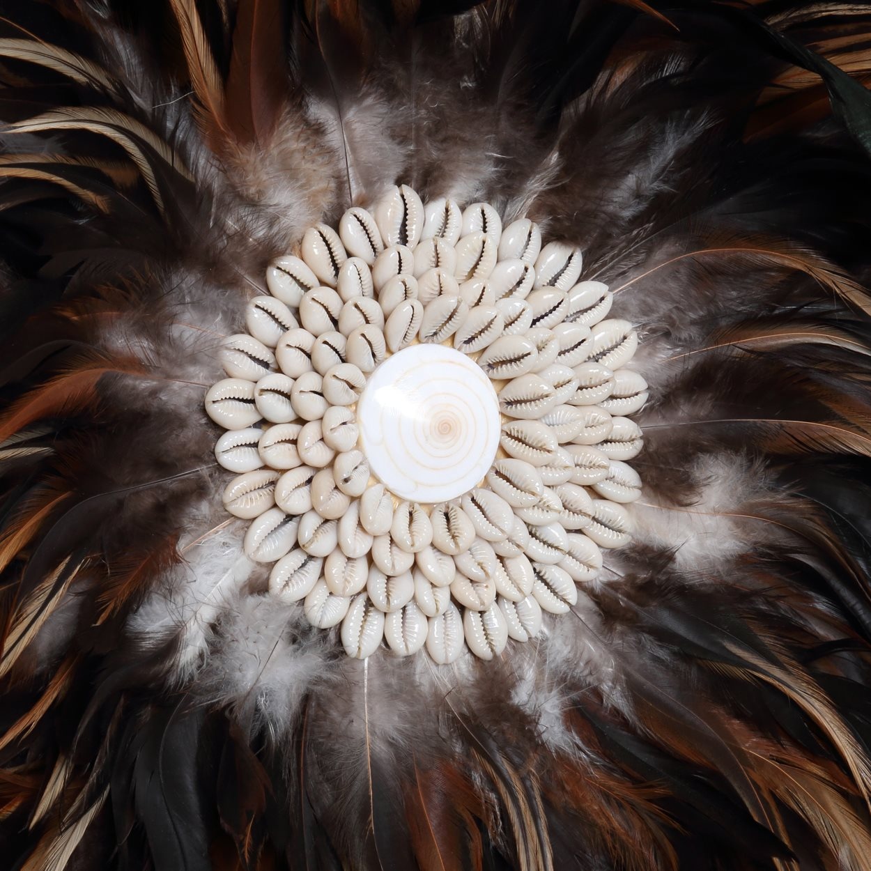 BAZAR BIZAR DE COASTAL JUJU MUURDECORATIE – ZWART/BRUIN L