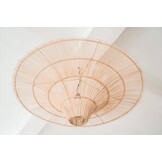 BAZAR BIZAR THE SKY PENDANT – ROTAN NATUREL L (Ø60 CM)