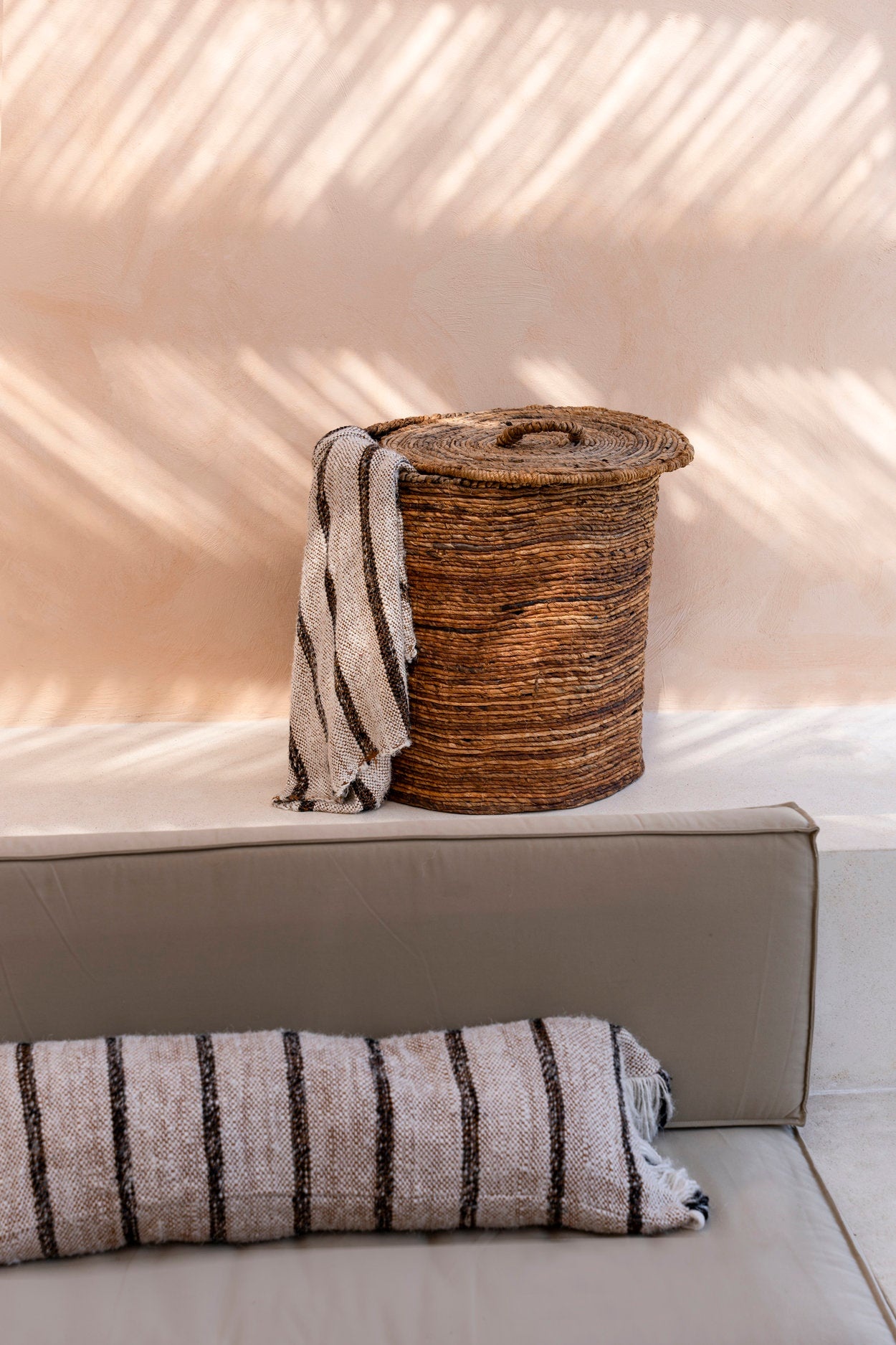 BAZAR BIZAR OH MY GEE KUSSENHOES – BOHEMIAN WIT – 35×100 CM