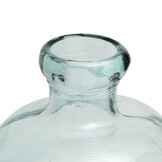 BAZAR BIZAR THE BOLAI VASE – GERECYCLEERD GLAS BLAUW