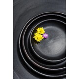 BAZAR BIZAR THE BURNED CLASSIC PLATE – ZWART – L – TERRACOTTA