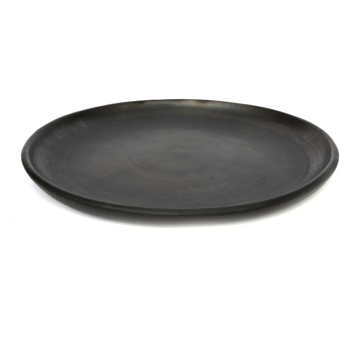 BAZAR BIZAR THE BURNED CLASSIC PLATE – ZWART – L – TERRACOTTA