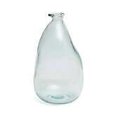 BAZAR BIZAR THE SHUDI VASE – GERECYCLEERD GLAS BLAUW