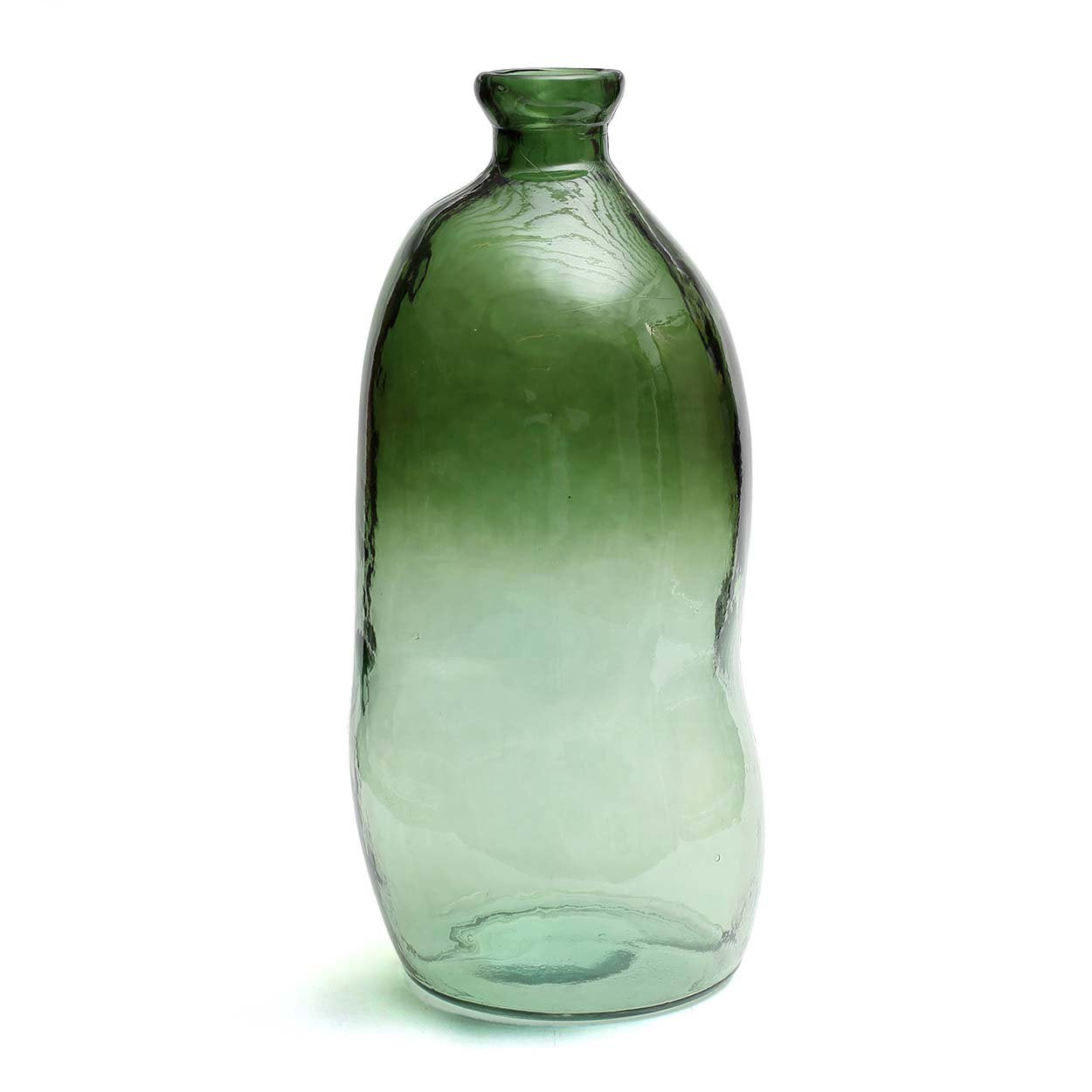 BAZAR BIZAR THE JINSUO VASE – GERECYCLEERD GLAS GROEN