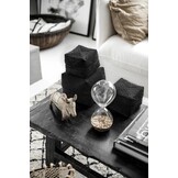 BAZAR BIZAR THE BEADED BASKET – BLACK – M