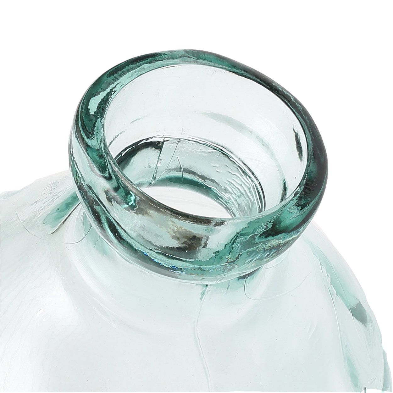 BAZAR BIZAR THE JINSUO VASE – GERECYCLEERD GLAS BLAUW