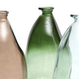 BAZAR BIZAR THE SHUDI VASE – GERECYCLEERD GLAS BEIGE