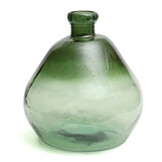 BAZAR BIZAR THE BOLAI VASE – GERECYCLEERD GLAS GROEN