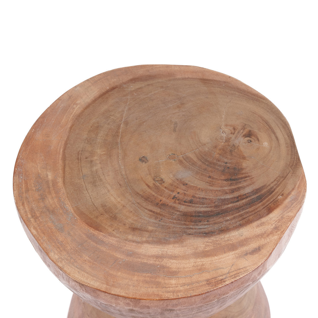 BAZAR BIZAR THE KONA STOOL – SUAR HOUT NATUREL 40 CM