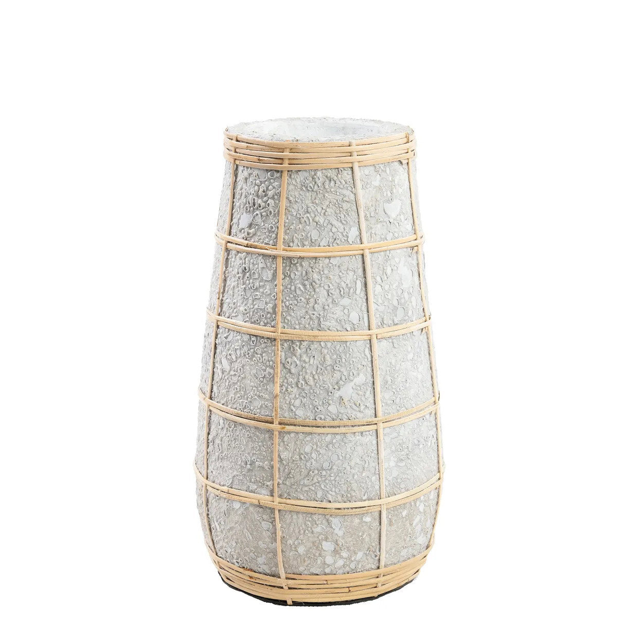 BAZAR BIZAR THE CUTIE VASE – TERRACOTTA/ROTAN BETON NATUREL M