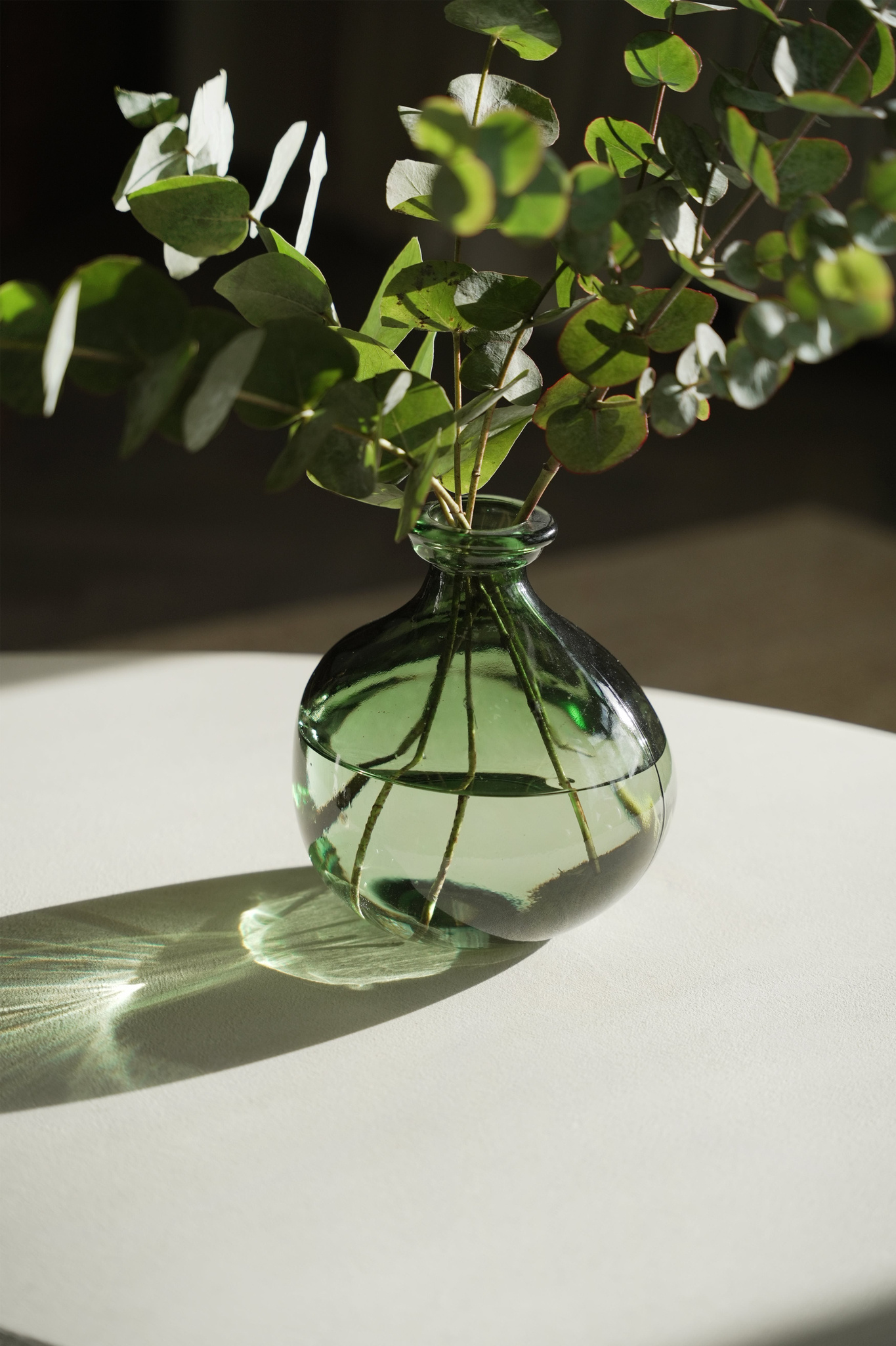 BAZAR BIZAR THE XIAO VASE – GERECYCLEERD GLAS GROEN
