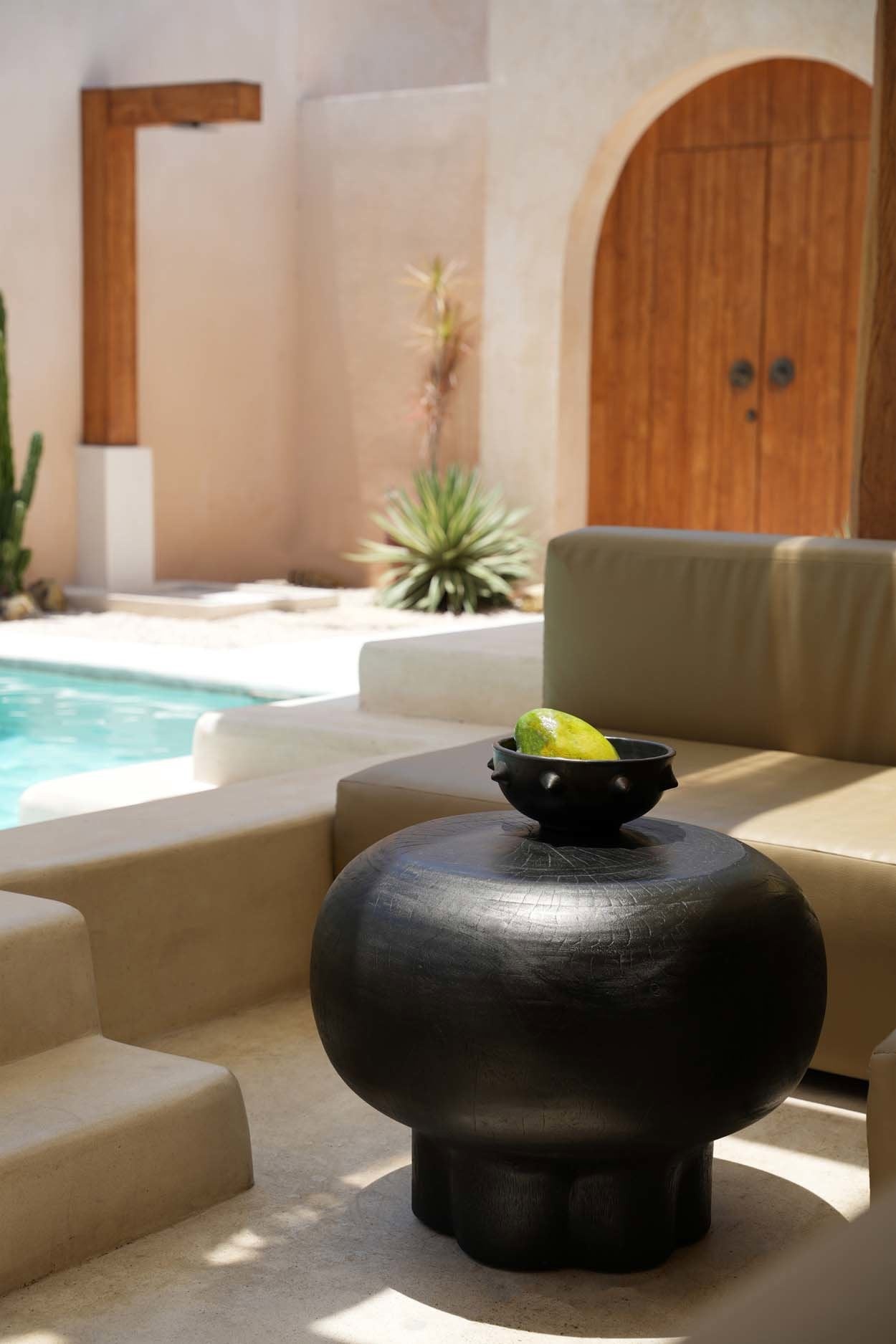 BAZAR BIZAR THE BURNED ETHNIC BOWL – ZWART TERRACOTTA