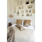 BAZAR BIZAR DE OH MY GEE KUSSENHOES VELVET BETON