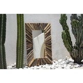 BAZAR BIZAR THE DRIFTWOOD FRAMED MIRROR