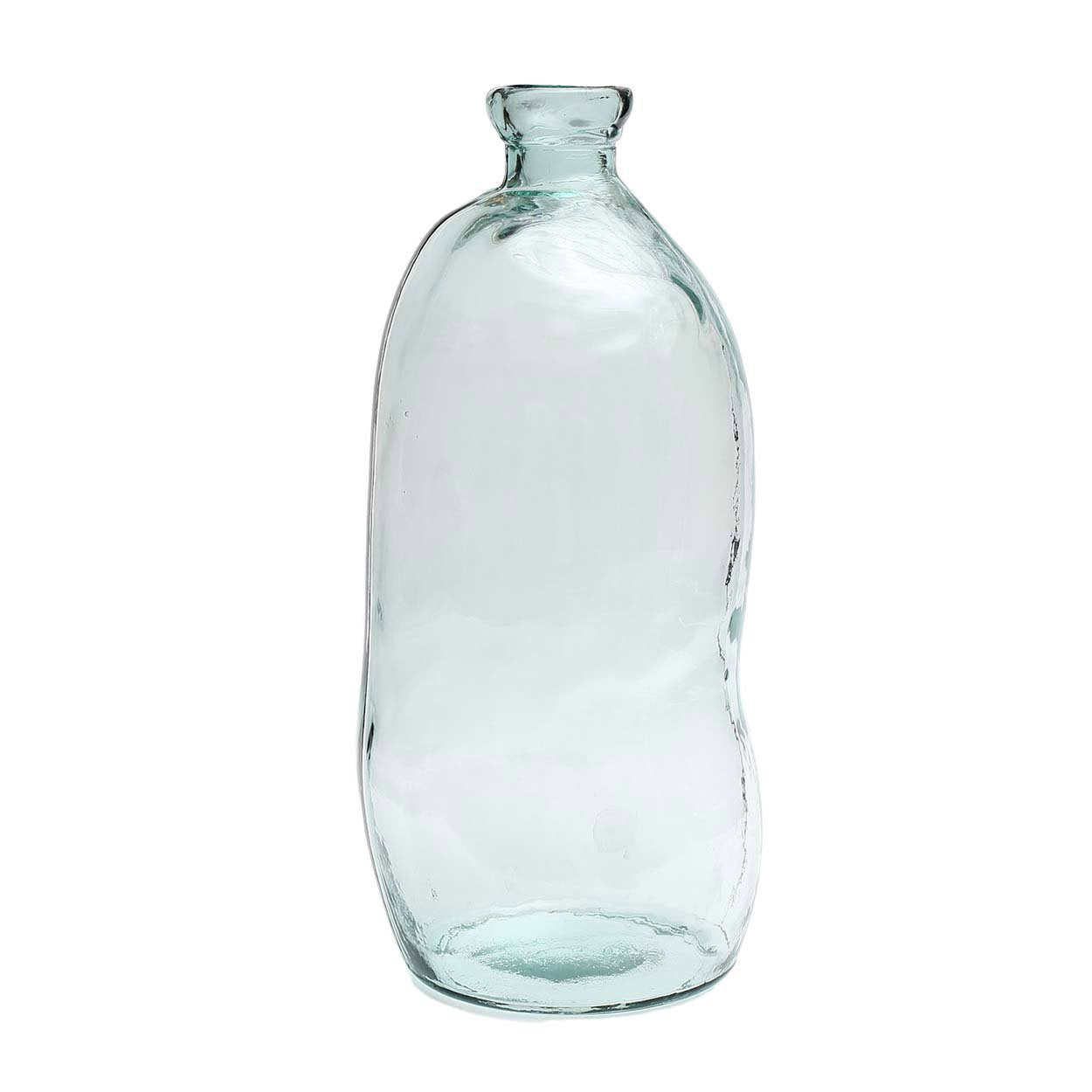 BAZAR BIZAR THE JINSUO VASE – GERECYCLEERD GLAS BLAUW