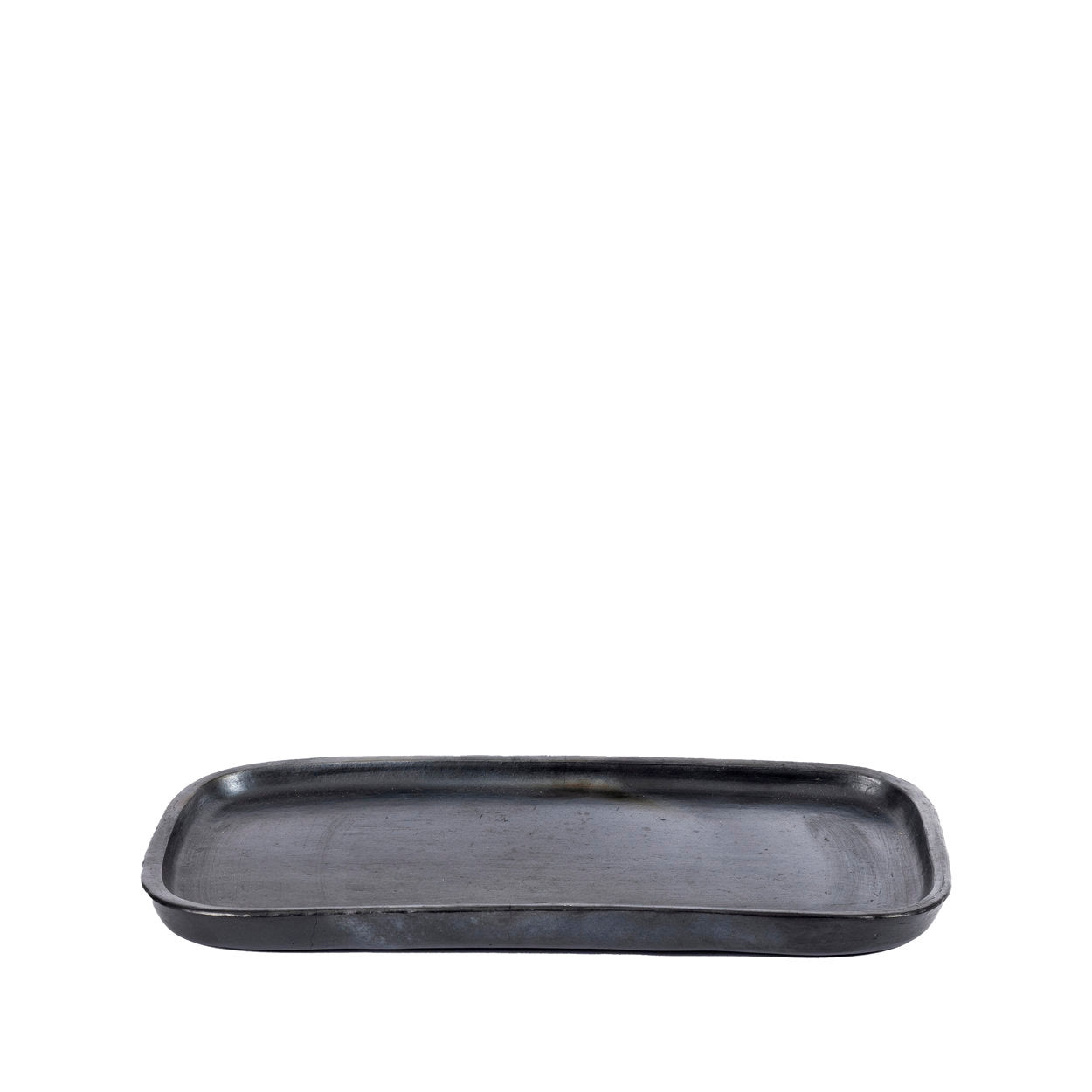 BAZAR BIZAR THE BURNED TAPAS PLATE – ZWART TERRACOTTA