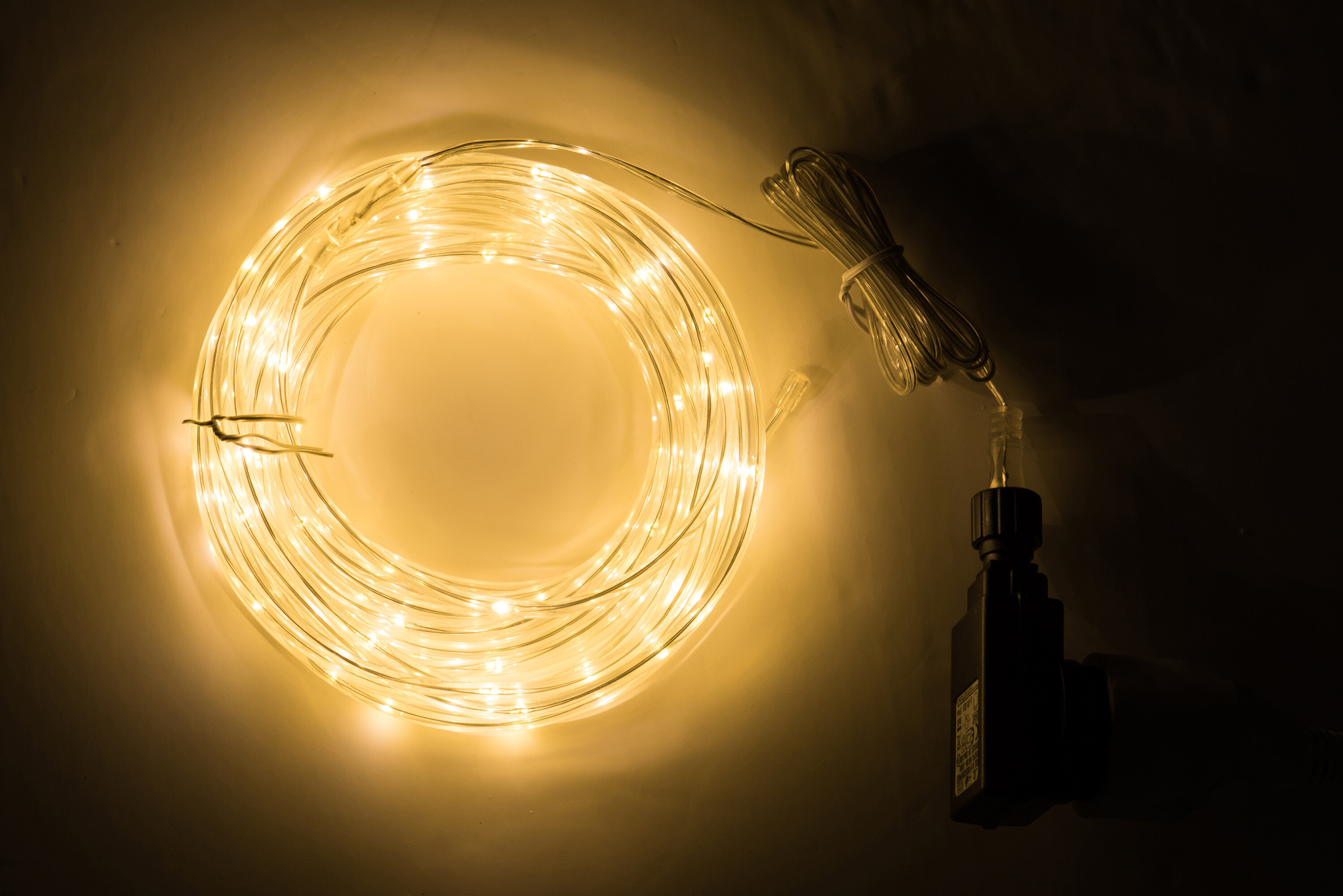 J-LINE KERSTVERLICHTING 10M BINNEN/BUITEN WARM WIT PLASTIC