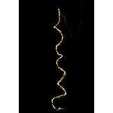 J-LINE KERSTVERLICHTINGSSLINGER 2M ZILVER 200 LED WARM WIT