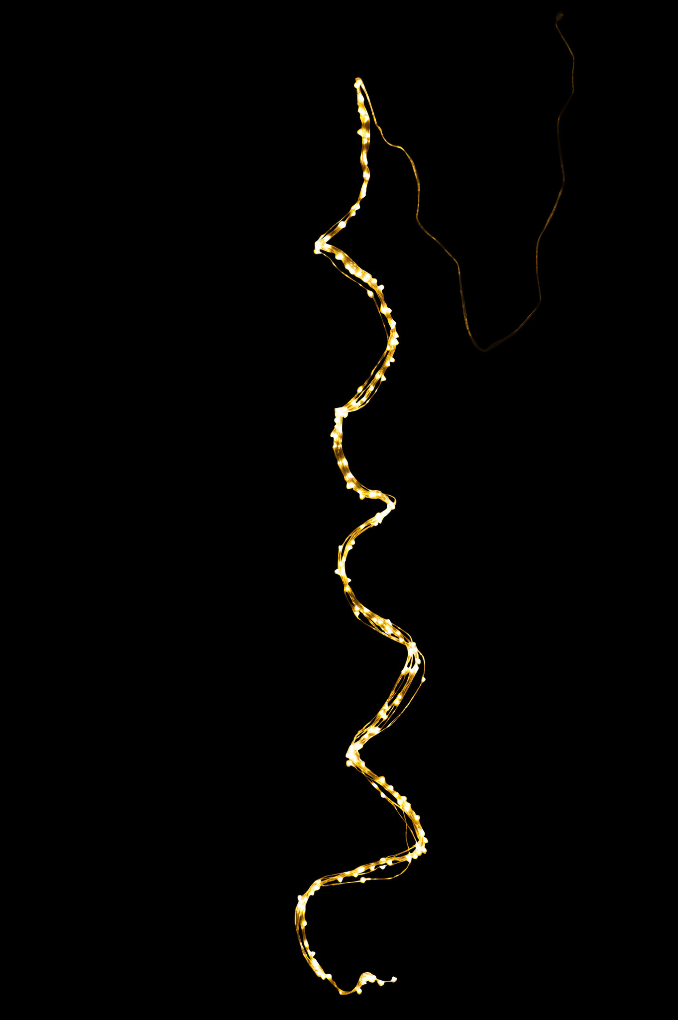 J-LINE KERSTVERLICHTINGSSLINGER 2M ZILVER 200 LED WARM WIT