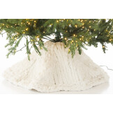 J-LINE KERSTBOOMROK GEBREID POLYESTER WIT