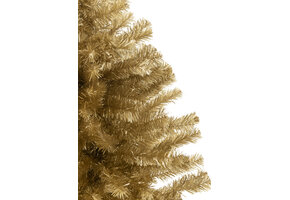 J-LINE KERSTBOOM KUNSTMATIG PVC GOUDKLEURIG KLEIN