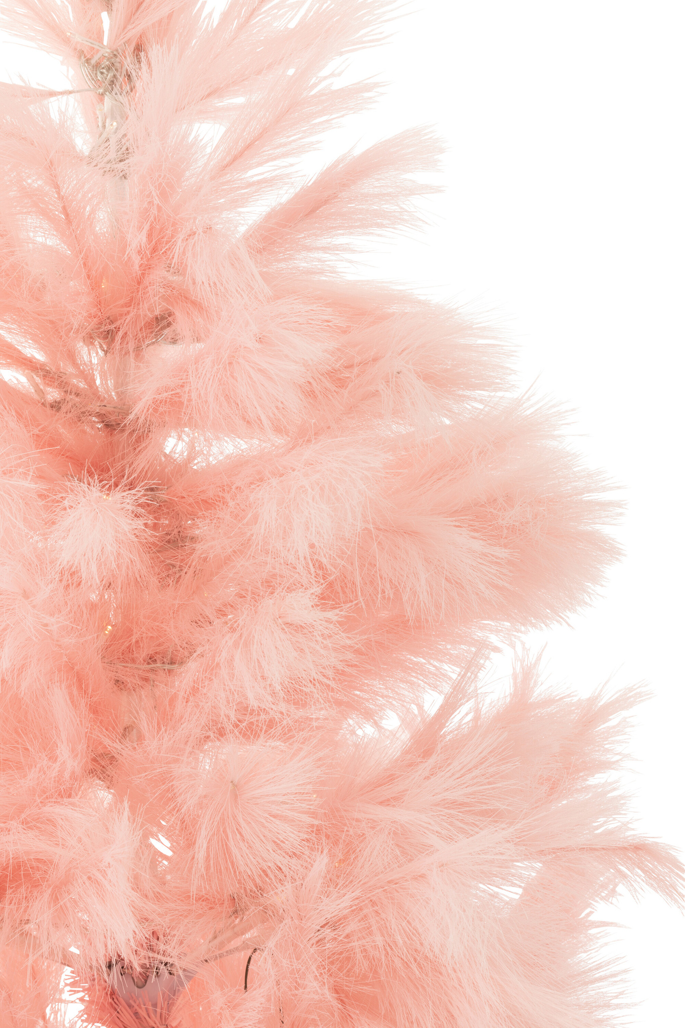 J-LINE KERSTBOOM 400 LED PAMPA METAAL LICHTROZE