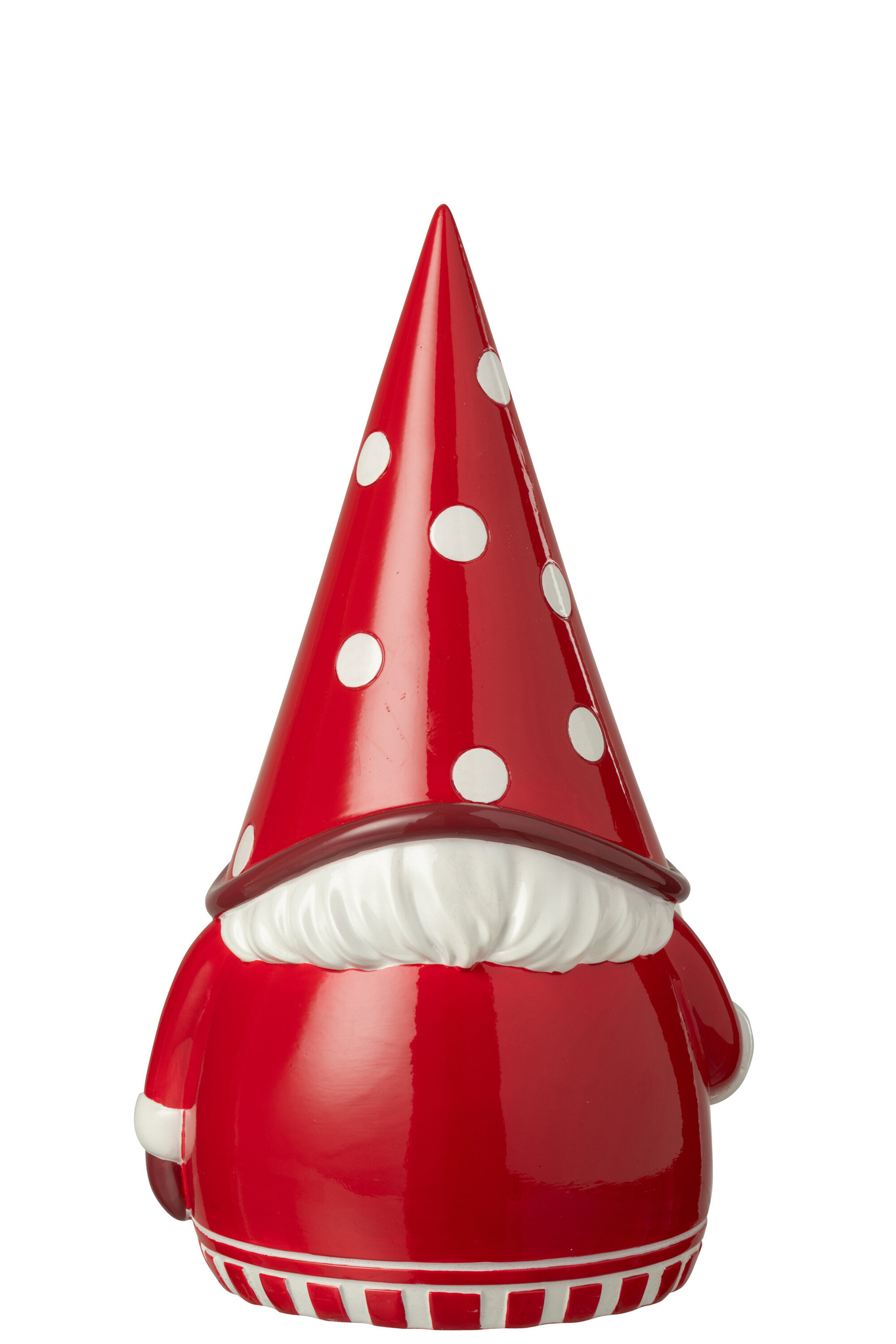 J-LINE KERSTMAN STIPPEN LIMOENPOEDER KERST ROOD/WIT