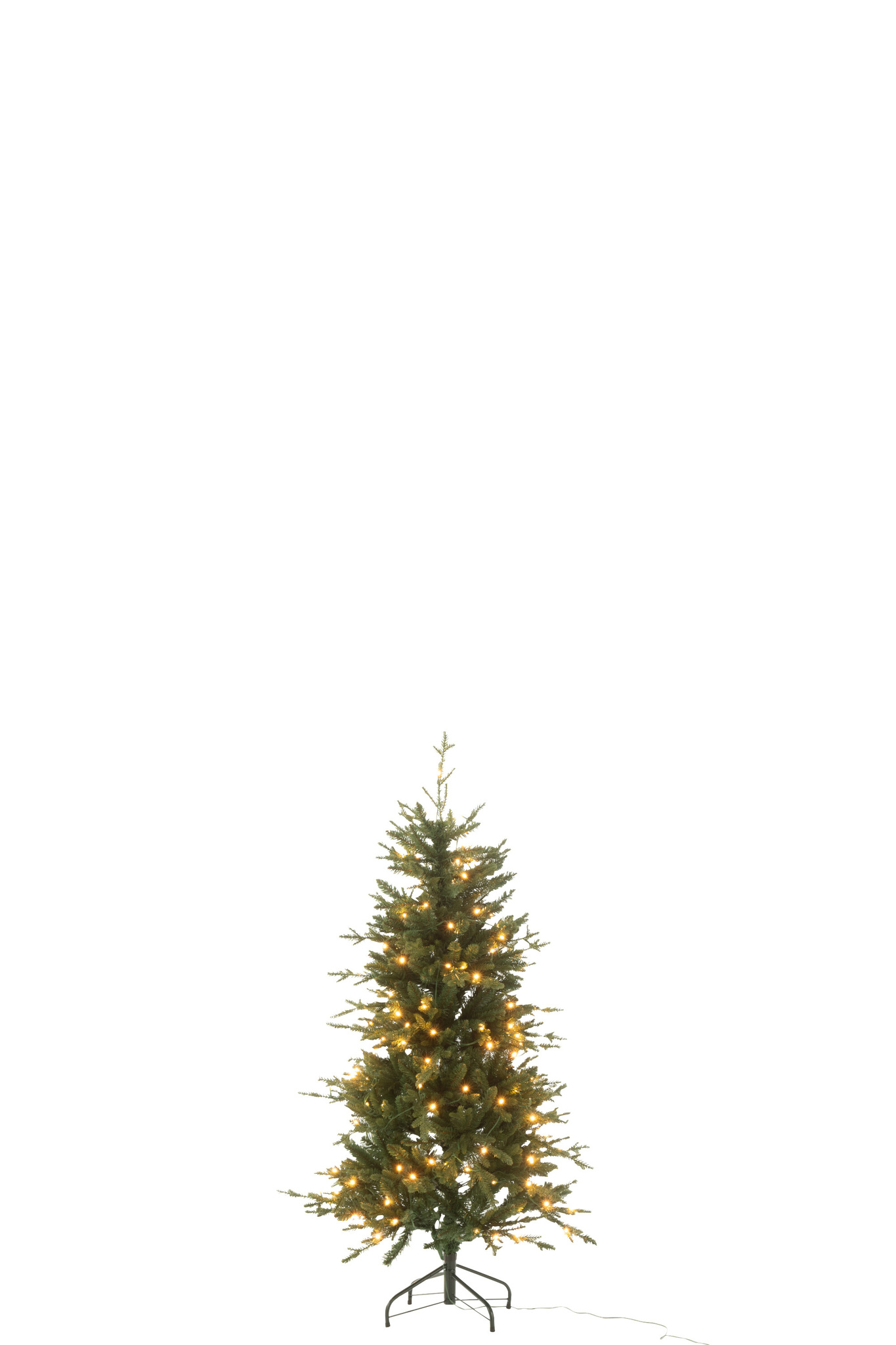 J-LINE KERSTBOOM 160 LED KUNSTMATIG DONKERGROEN KLEIN