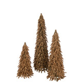 J-LINE KERSTBOOM KUNSTSTOF GOUDKLEURIG GROOT