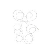 J-LINE KERSTVERLICHTING 5M BINNEN/BUITEN WIT PLASTIC