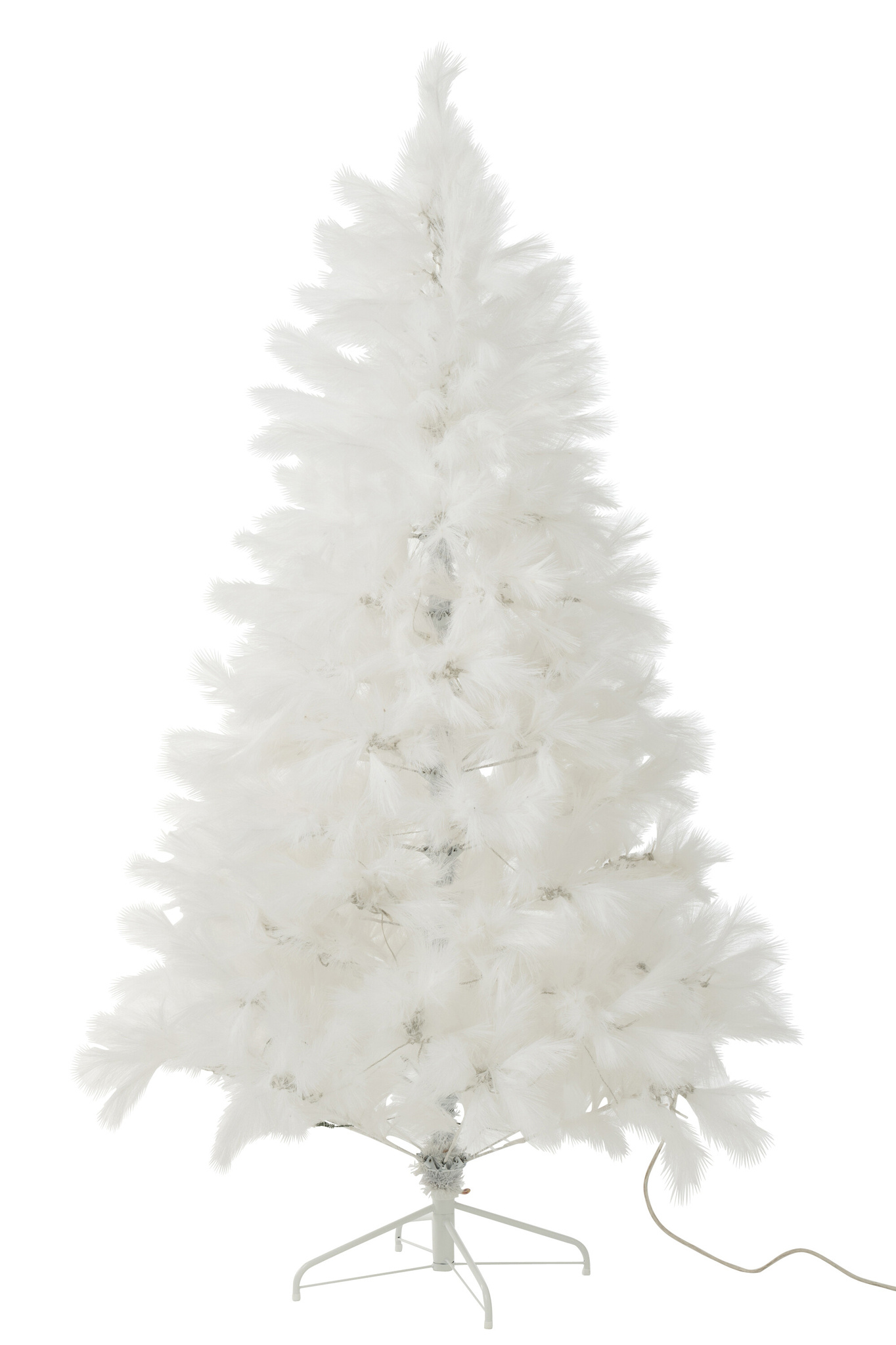 J-LINE KERSTBOOM 400 LED PAMPA METAAL WIT