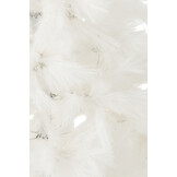 J-LINE KERSTBOOM 400 LED PAMPA METAAL WIT