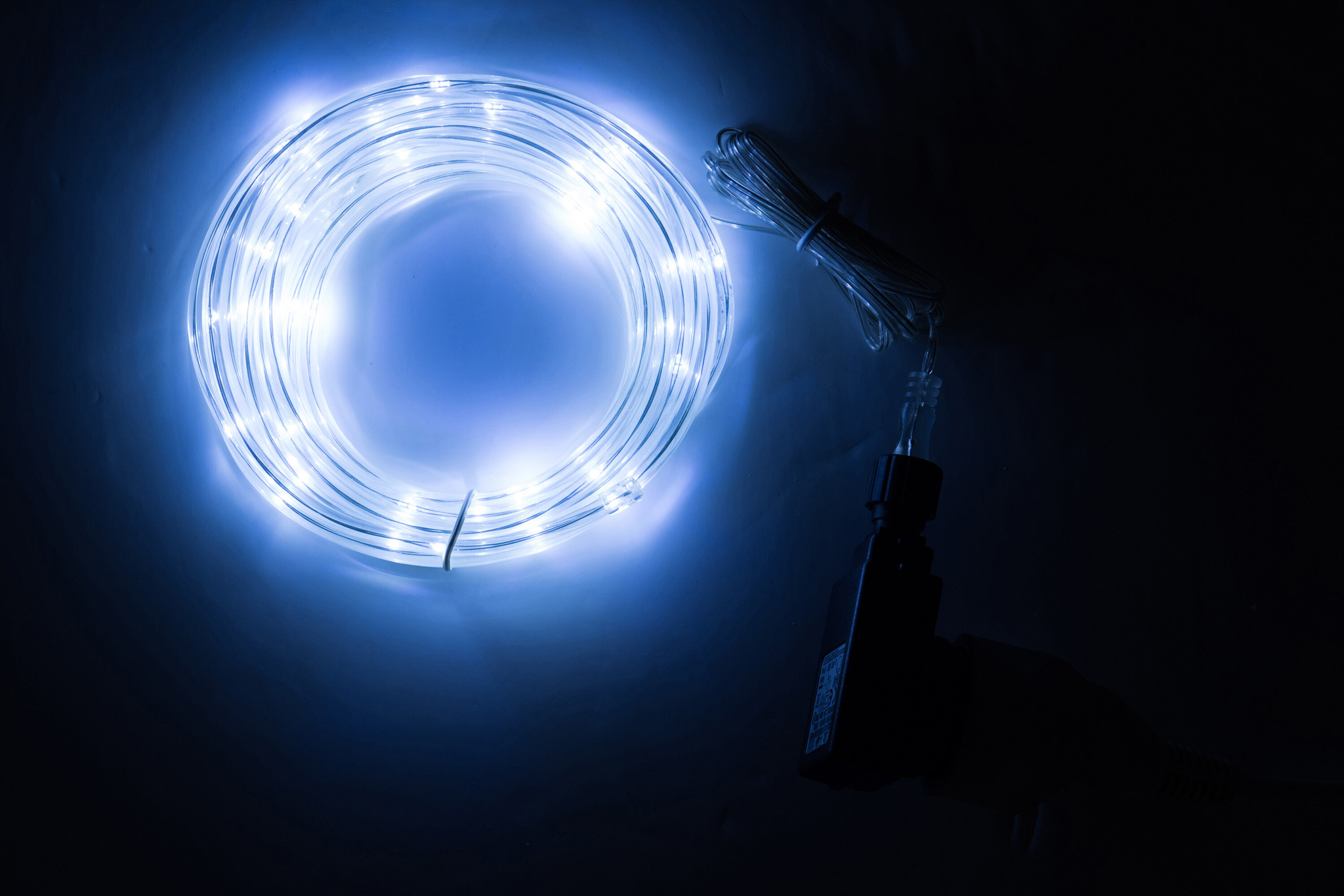 J-LINE KERSTVERLICHTING 5M BINNEN/BUITEN WIT PLASTIC