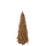 J-LINE KERSTBOOM KUNSTSTOF GOUDKLEURIG MEDIUM