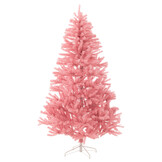J-LINE KERSTBOOM KUNSTMATIG PVC ROZE GROOT