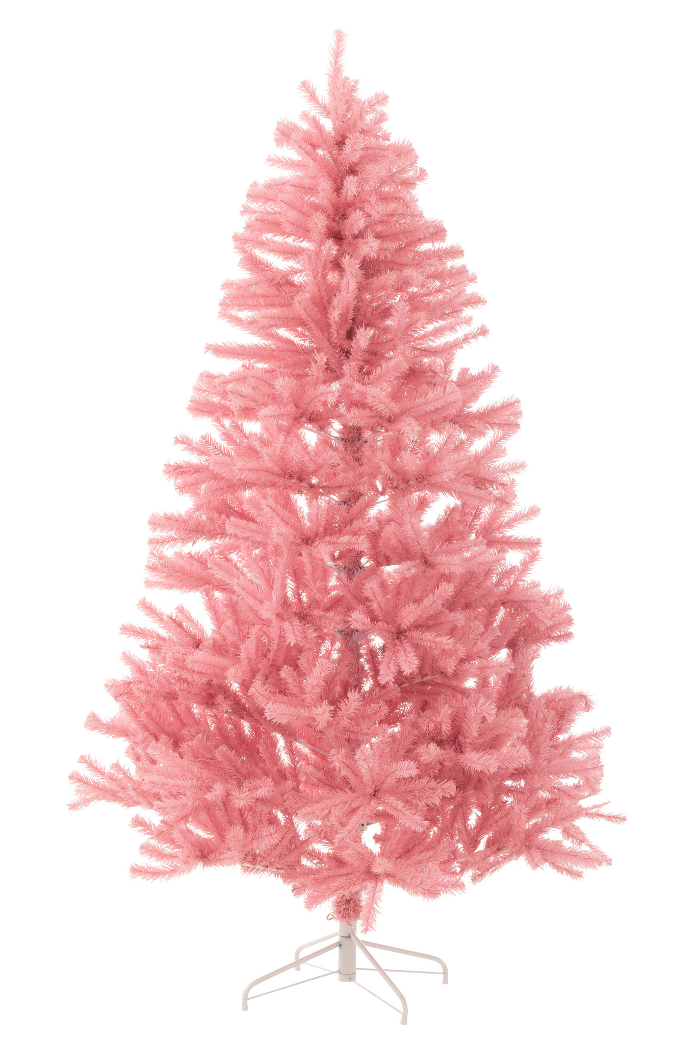 J-LINE KERSTBOOM KUNSTMATIG PVC ROZE GROOT