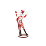 J-LINE MUIS CIRCUS + TAART LIMOENPOEDER KERST ROOD/WIT